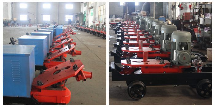 concrete spray pump.shocrete machine