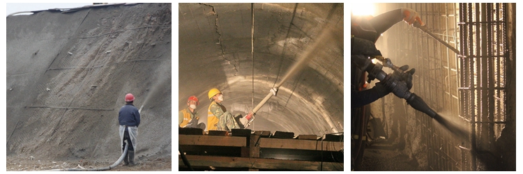 shotcrete application