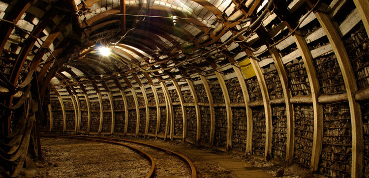 U beam in tunnel