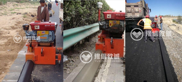 Asphalt Kerb paving machine