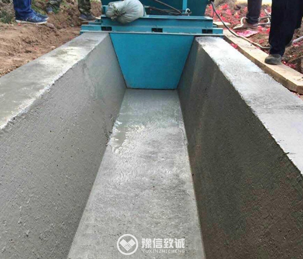 water canal making machine