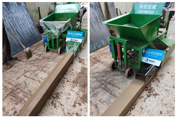 Asphalt Curb extruder