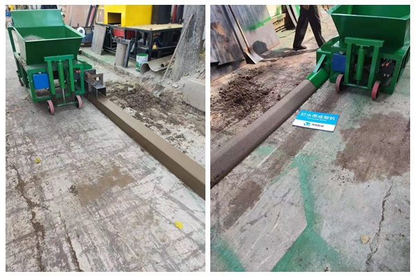 Asphalt curb maker