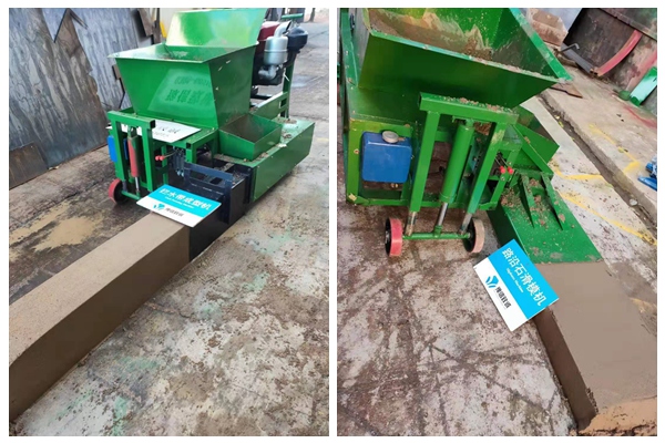 Asphalt Curb stone paving machine