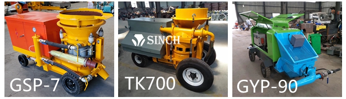 wet shotcrete machine