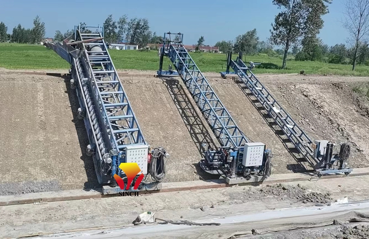 Canal Paving Machine