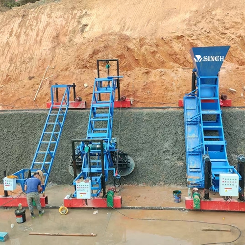 Canal Slope Paving Machine