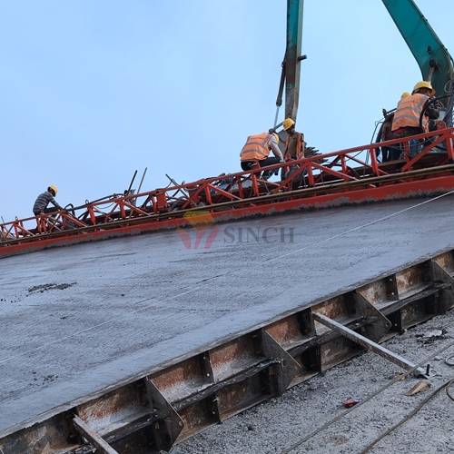 Dam Slope Paving Machine