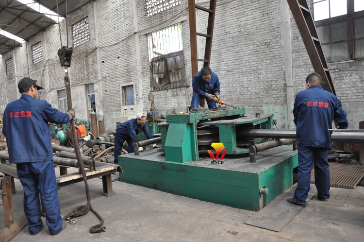 U beam rolling bending machine